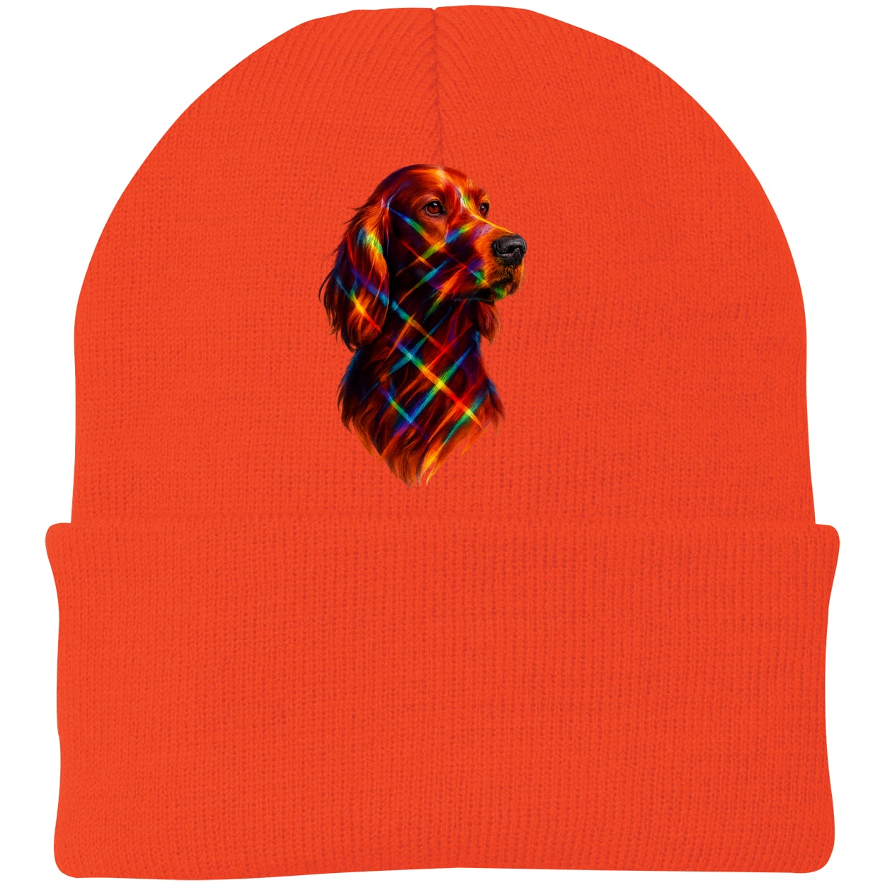 CP90 Port & Company Knit Beanie - Athletic Orange