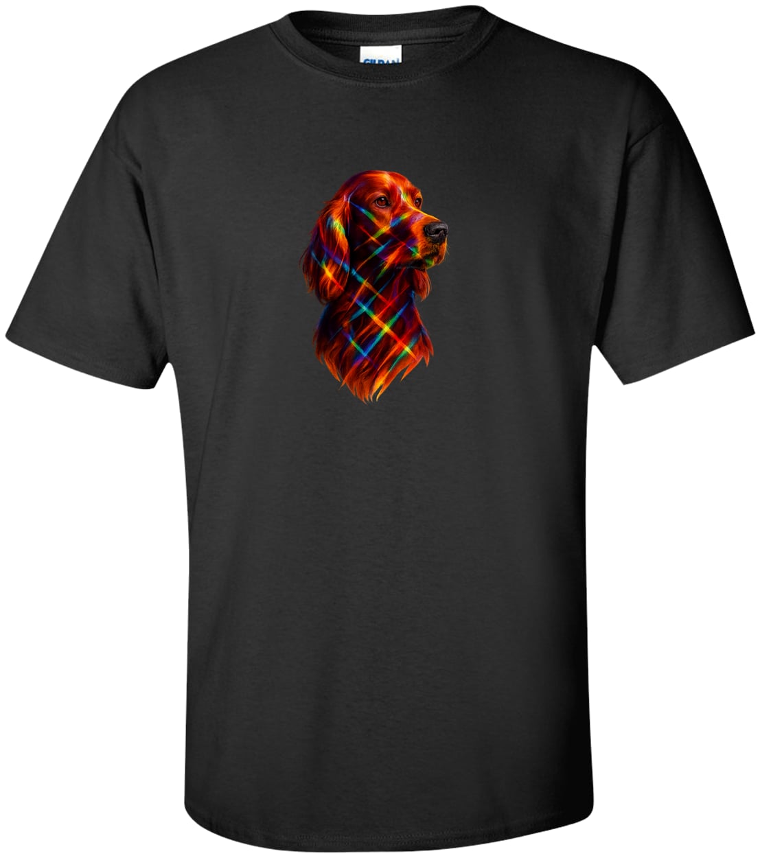 G200T Gildan Mens Tall Ultra Cotton Tee - Black