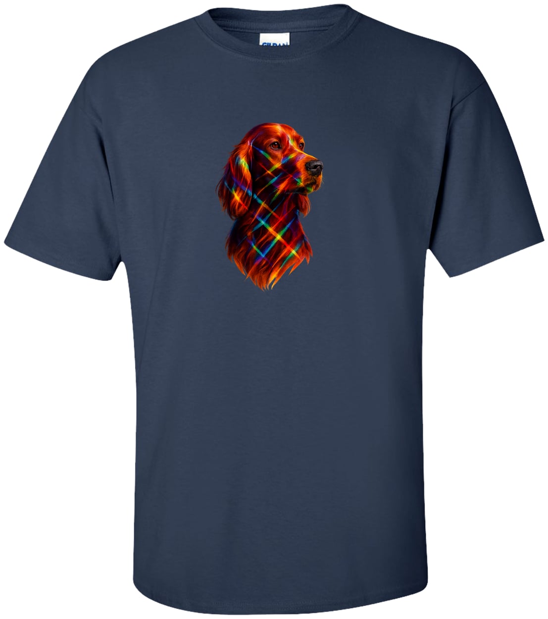 G200T Gildan Mens Tall Ultra Cotton Tee - Navy