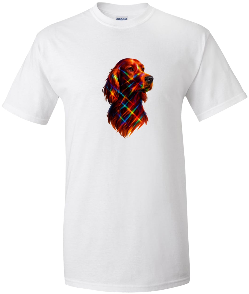 G200T Gildan Mens Tall Ultra Cotton Tee - White