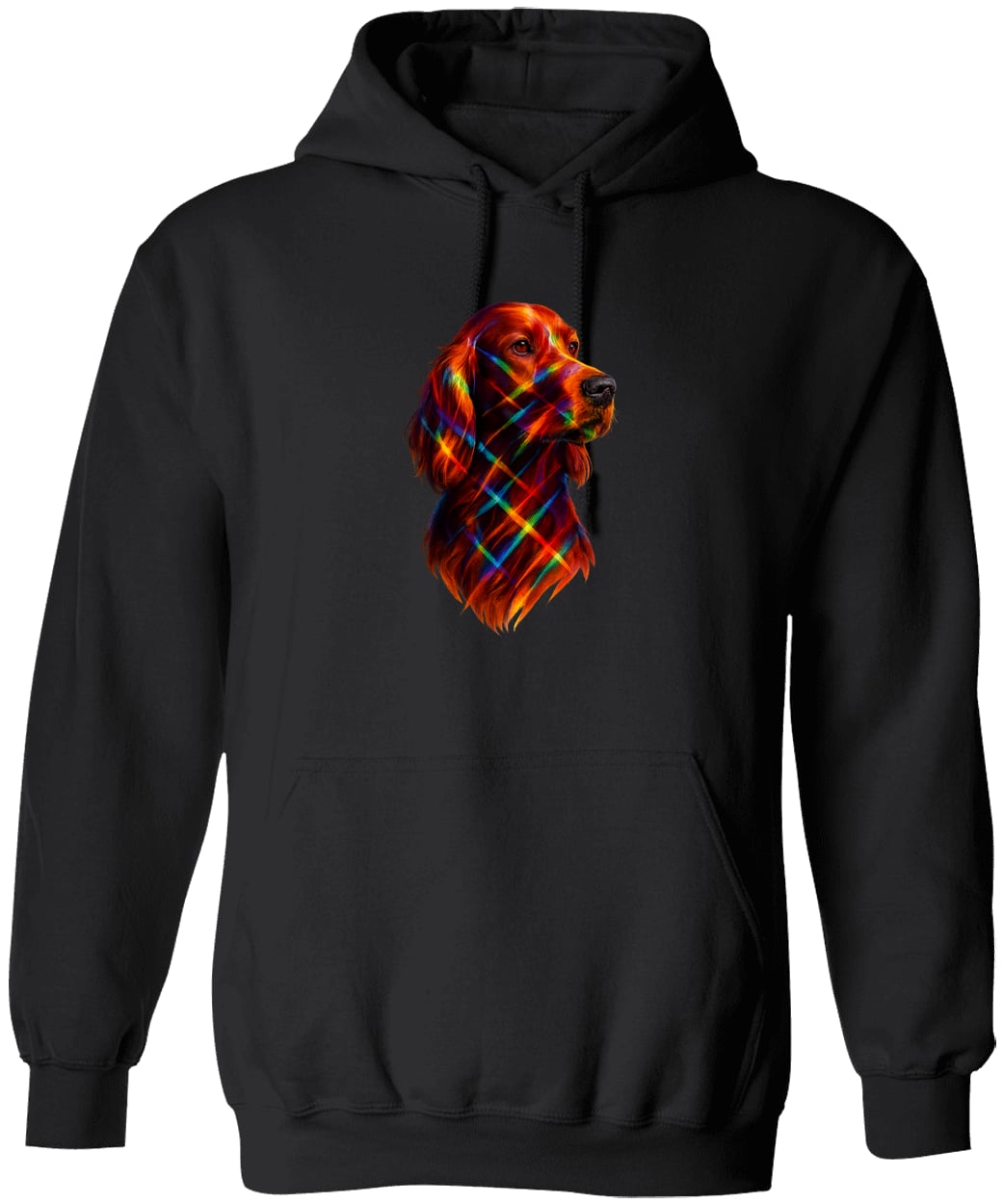 G185 Gildan Pullover Hoodie - Black