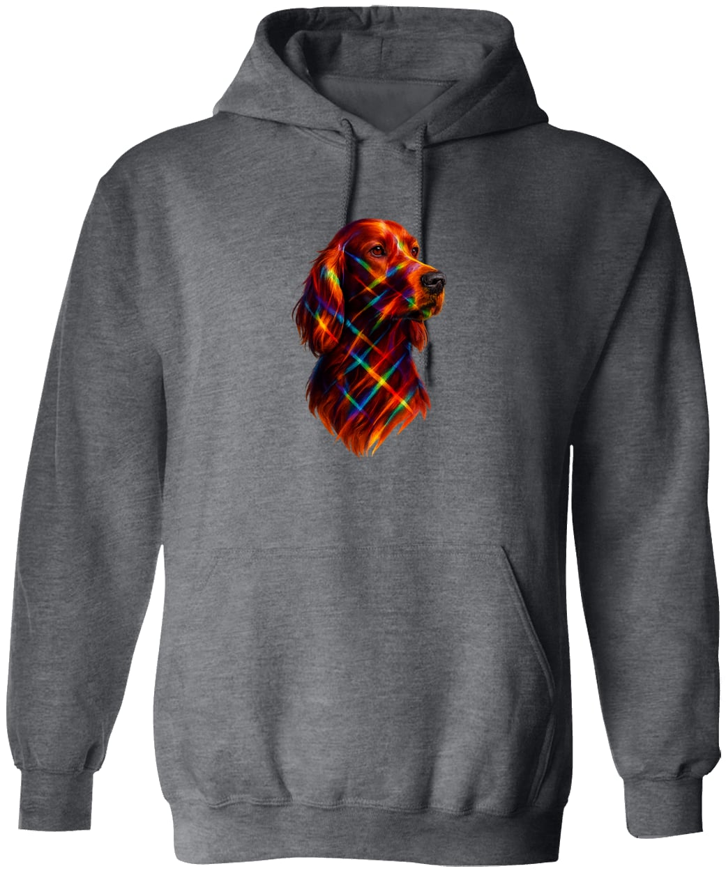 G185 Gildan Pullover Hoodie - Dark Heather
