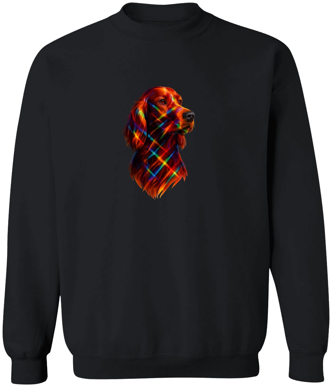G180 Gildan Crewneck Pullover Sweatshirt - Black