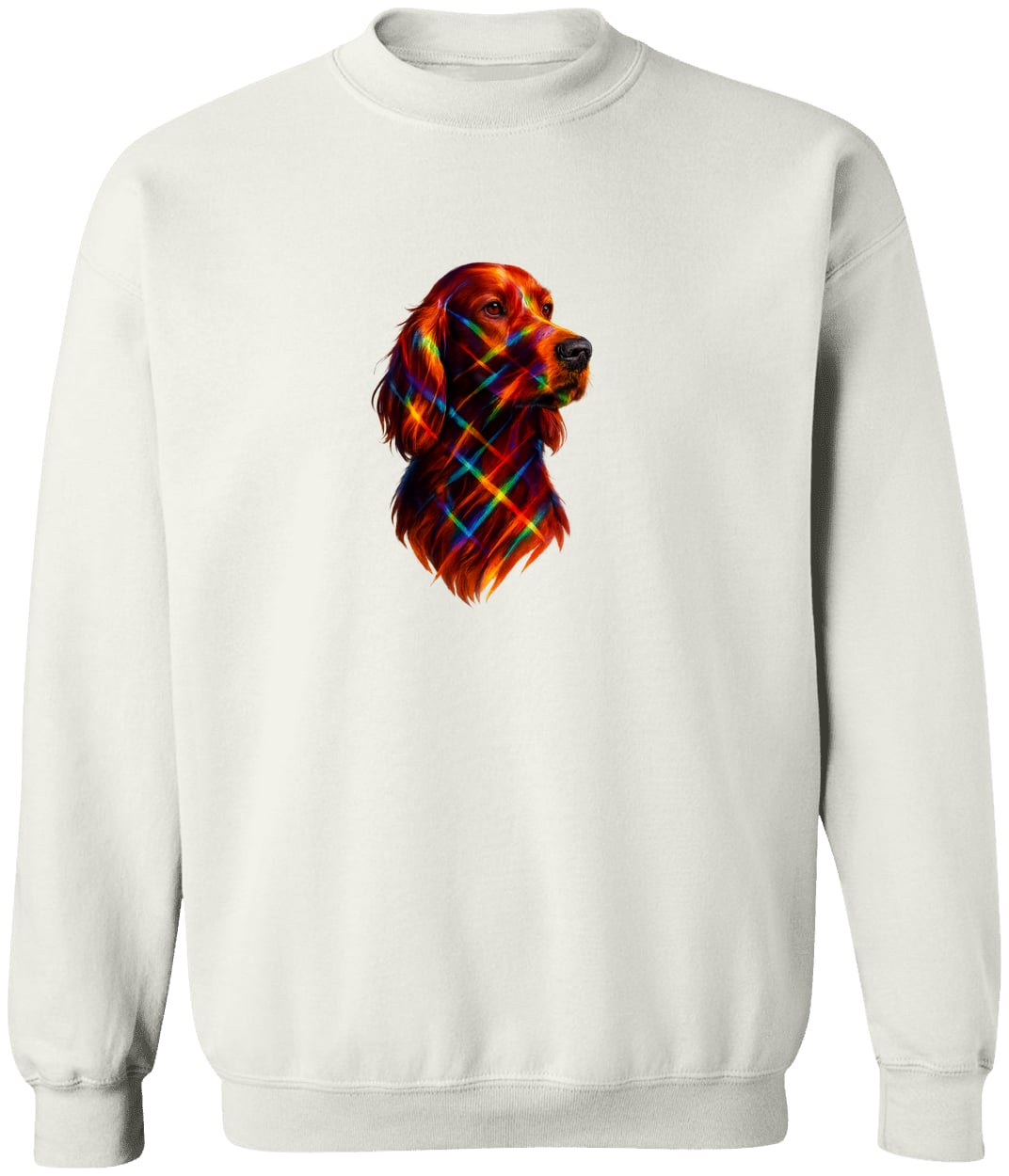 G180 Gildan Crewneck Pullover Sweatshirt - White