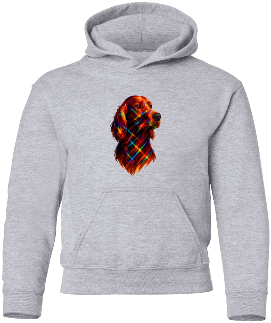 G185B Gildan Youth Pullover Hoodie - Sport Grey