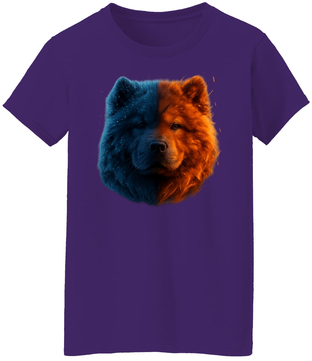 G500L Ladies' 5.3 oz. T-Shirt - Purple