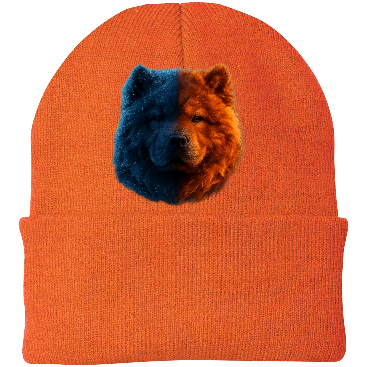 CP90 Port & Company Knit Beanie - Neon Orange