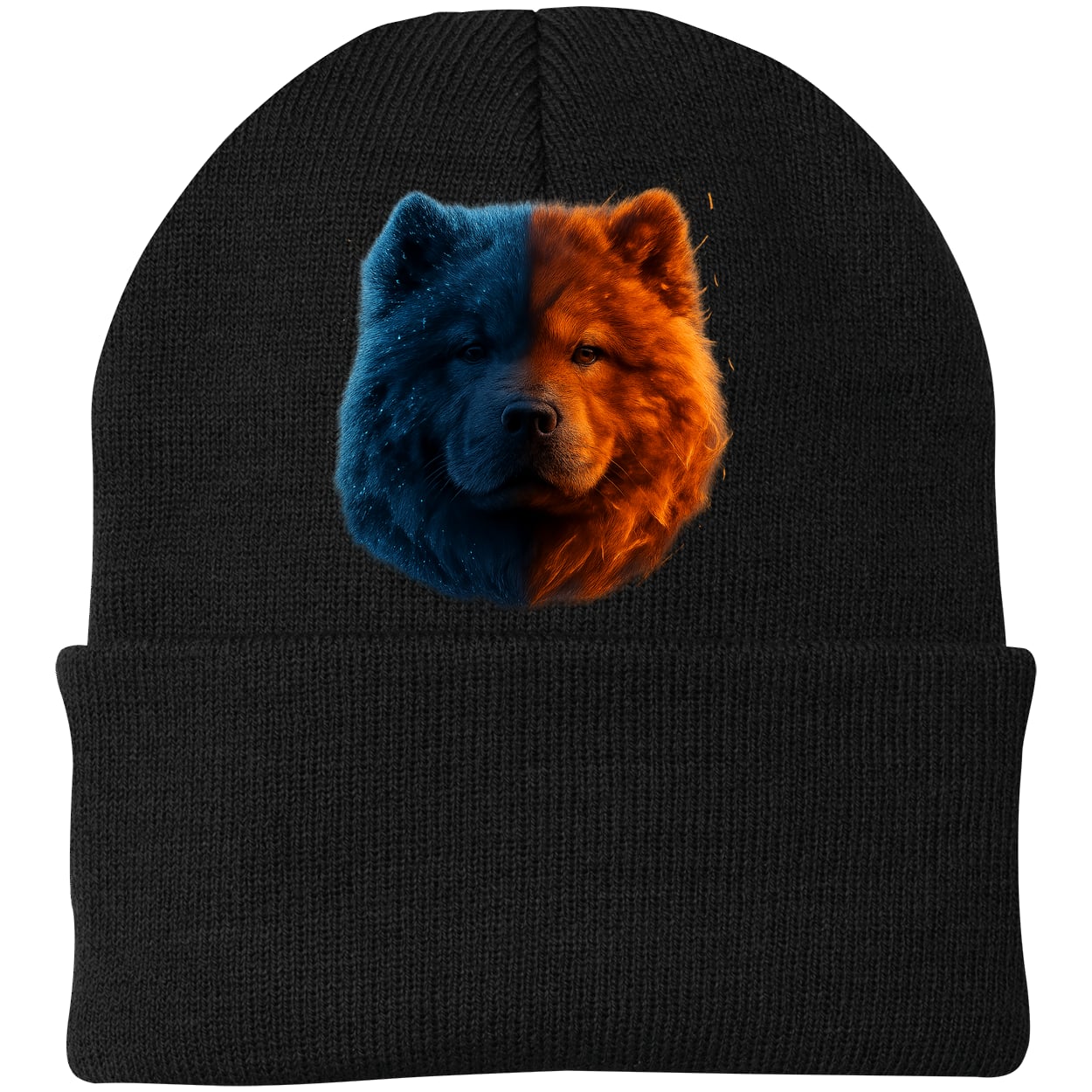 CP90 Port & Company Knit Beanie - Black