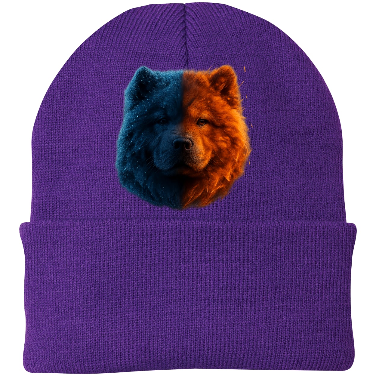 CP90 Port & Company Knit Beanie - Athletic Purple