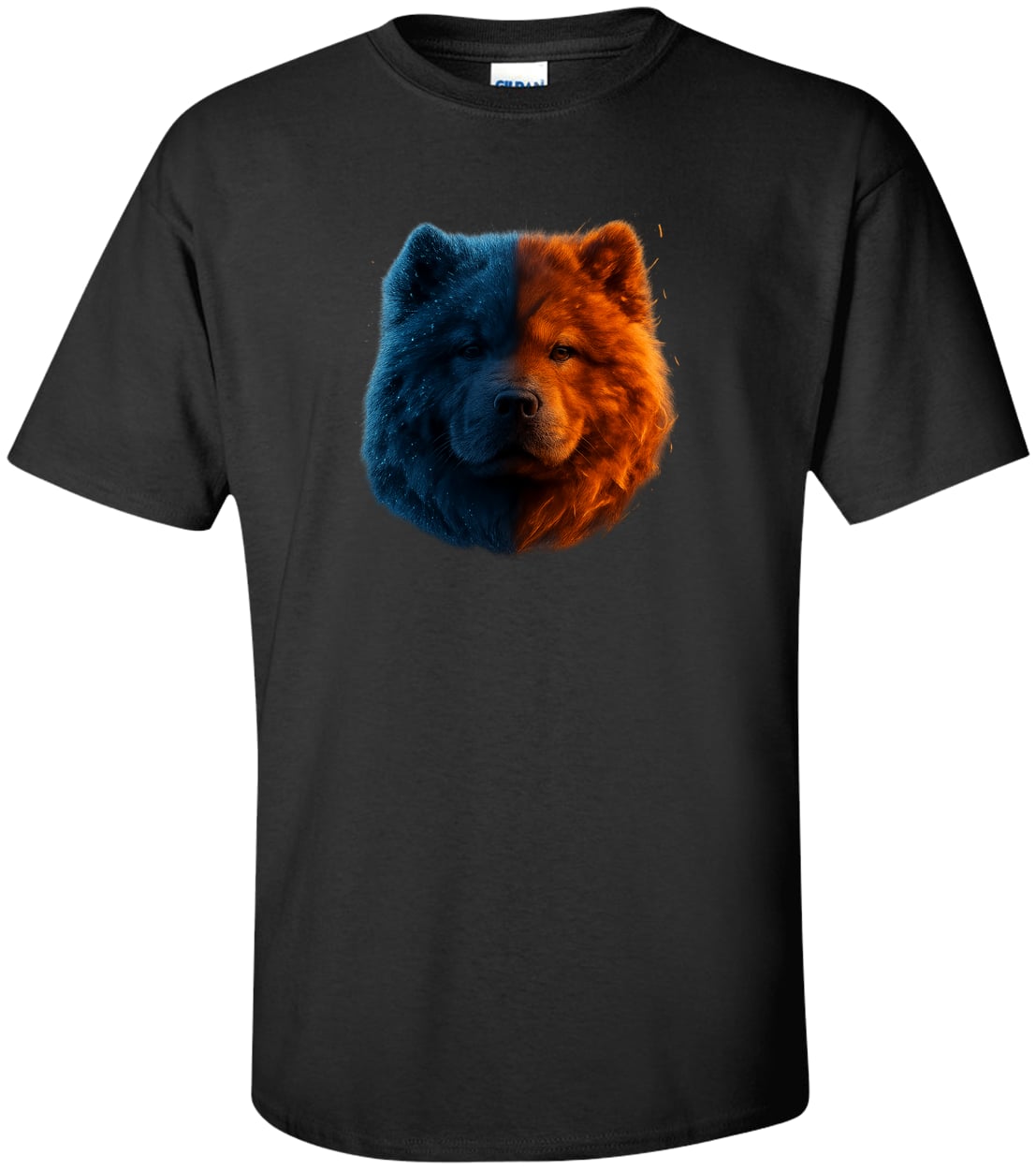 G200T Gildan Mens Tall Ultra Cotton Tee - Black