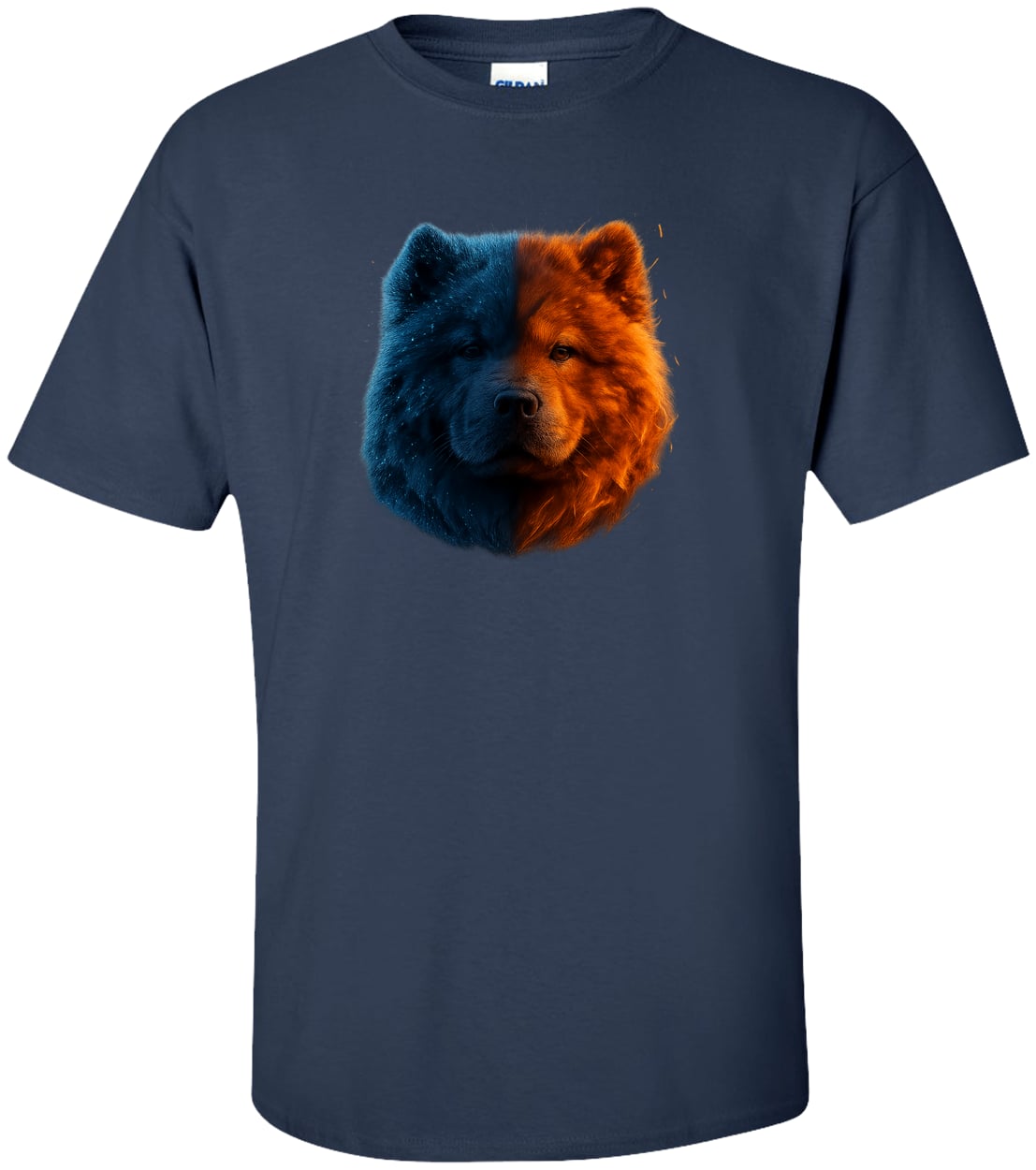 G200T Gildan Mens Tall Ultra Cotton Tee - Navy