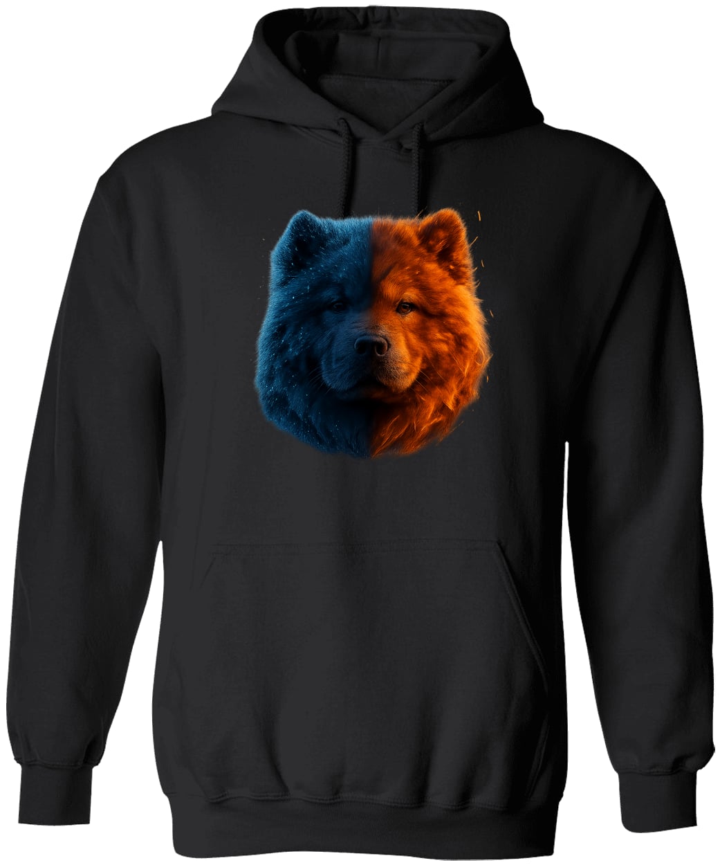 G185 Gildan Pullover Hoodie - Black