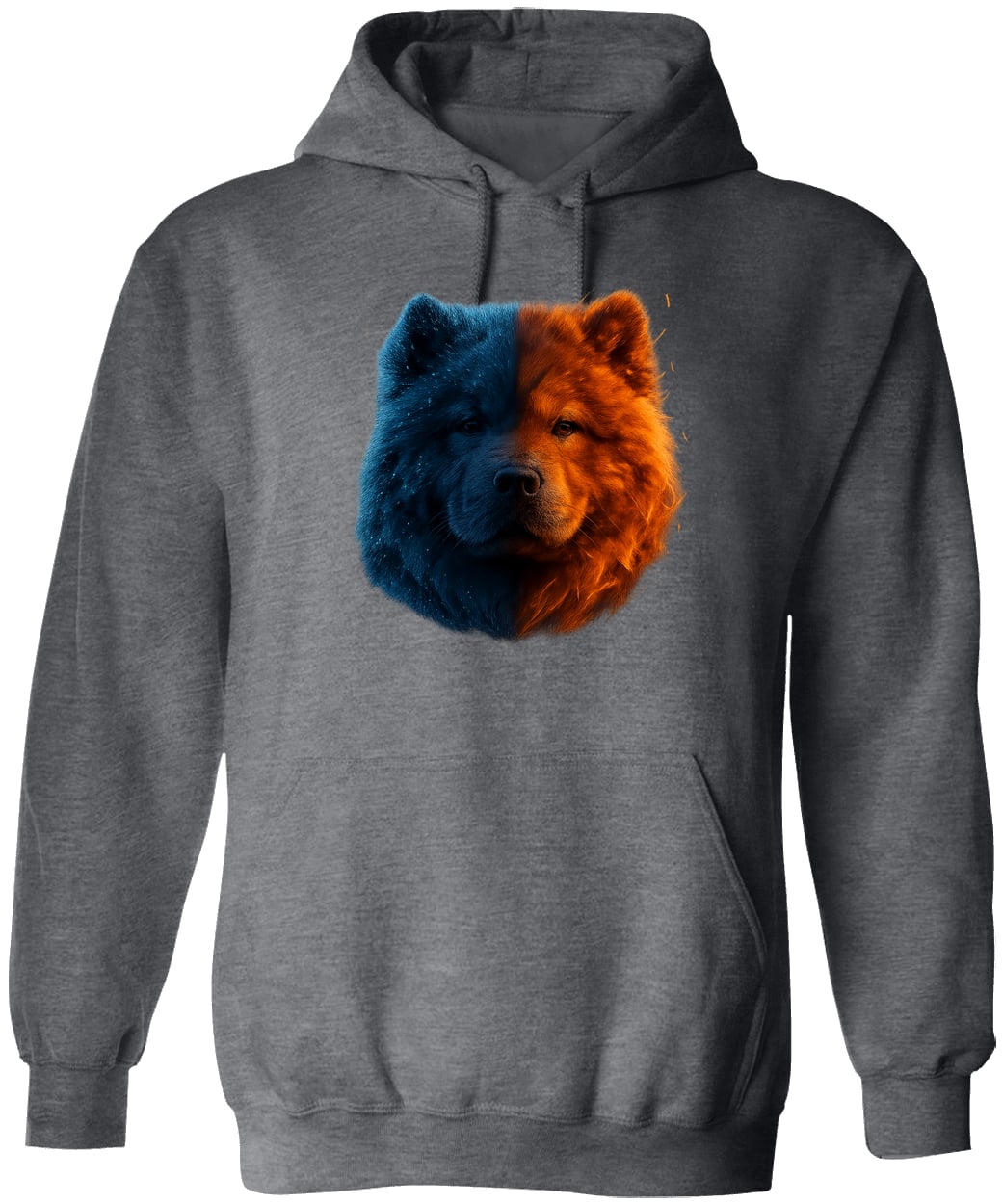 G185 Gildan Pullover Hoodie - Dark Heather
