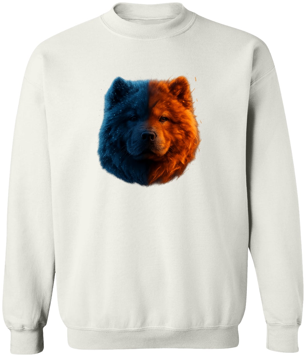 G180 Gildan Crewneck Pullover Sweatshirt - White