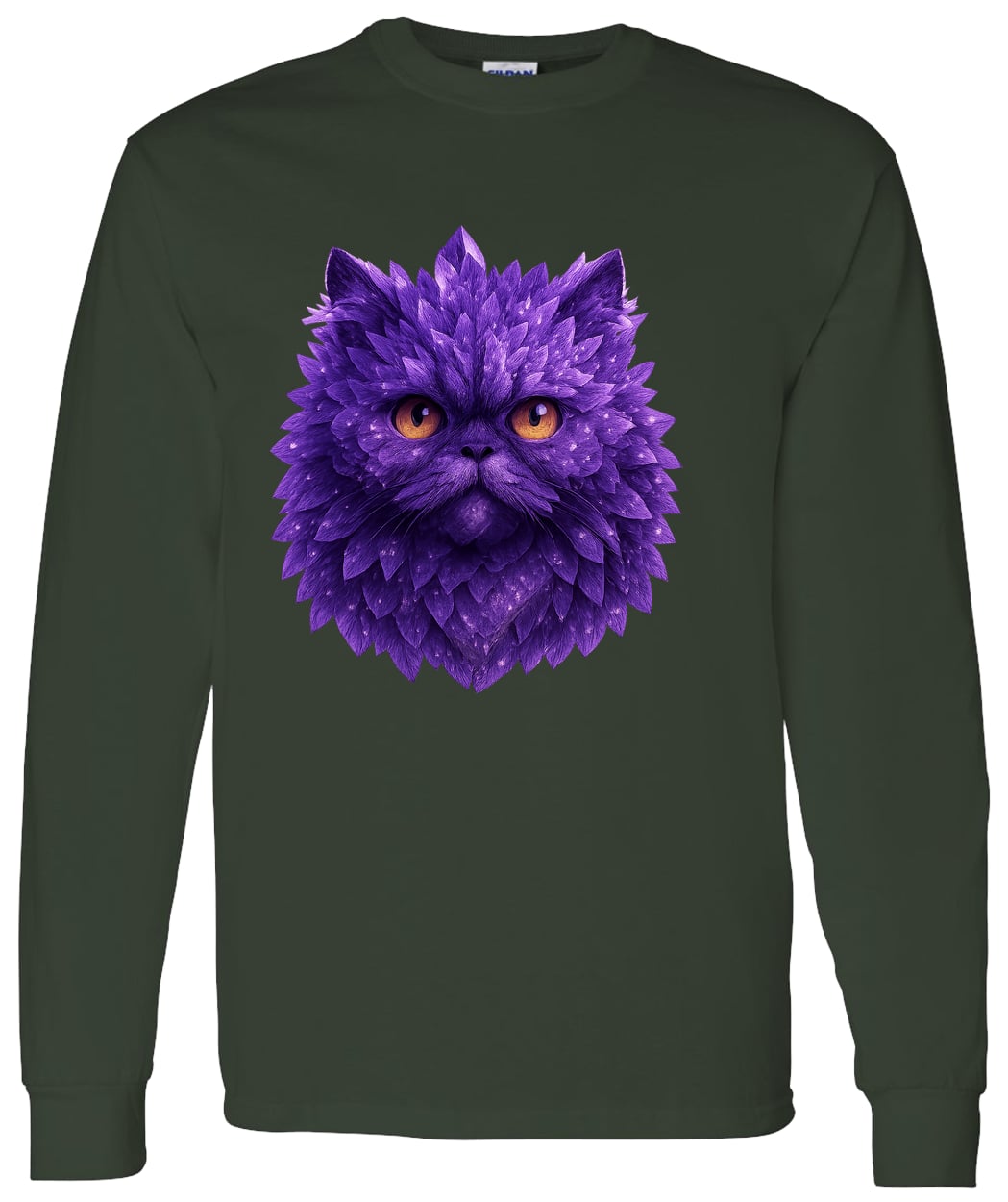 G540 LS T-Shirt 5.3 oz. - Forest Green