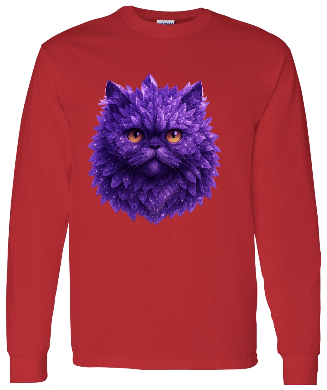 G540 LS T-Shirt 5.3 oz. - Red