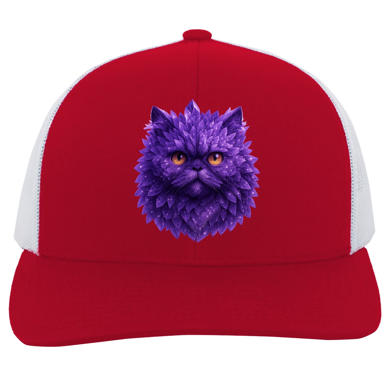 104C Trucker Snap Back - Red/White