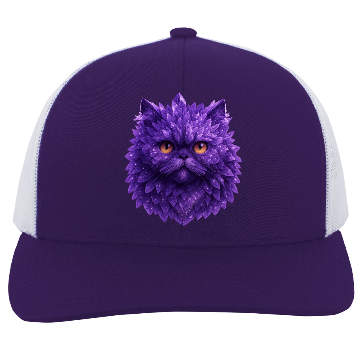 104C Trucker Snap Back - Purple/White