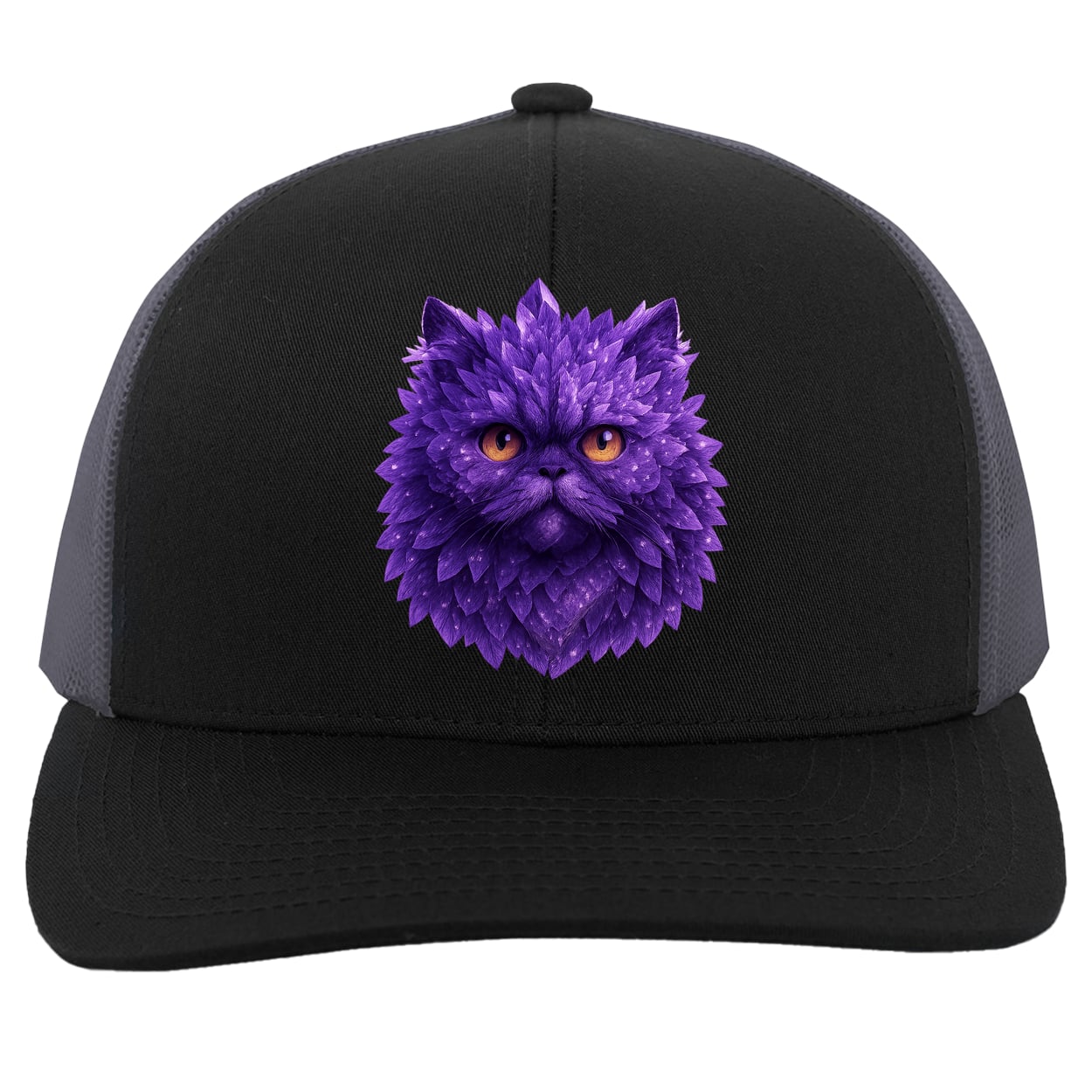 104C Trucker Snap Back - Black/Graphite