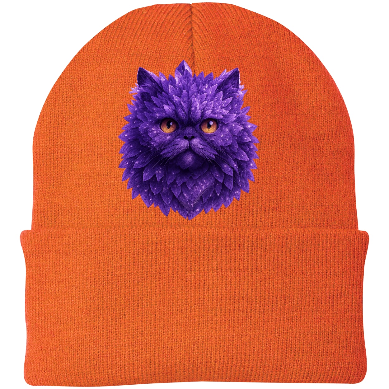 CP90 Port & Company Knit Beanie - Neon Orange