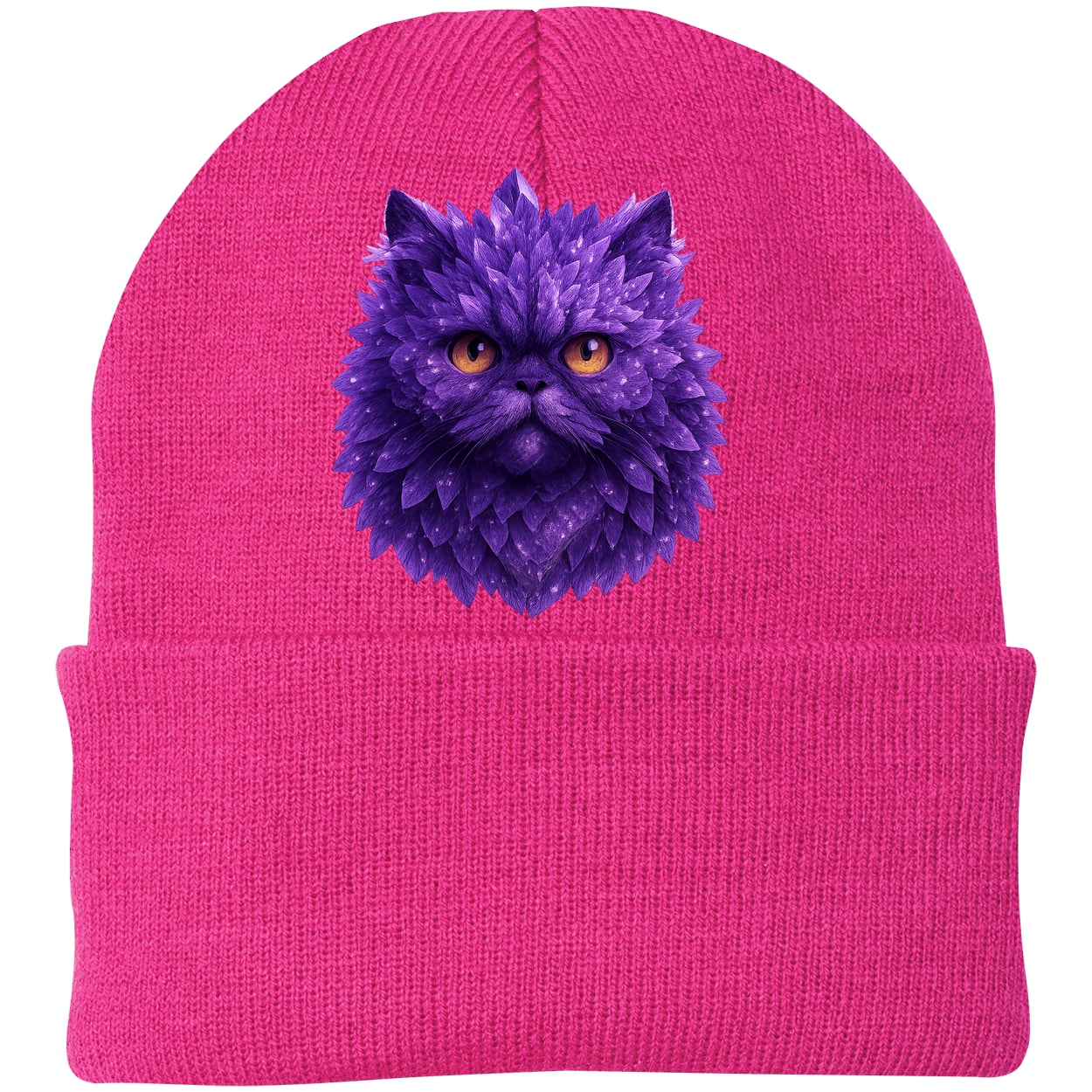 CP90 Port & Company Knit Beanie - Neon Pink