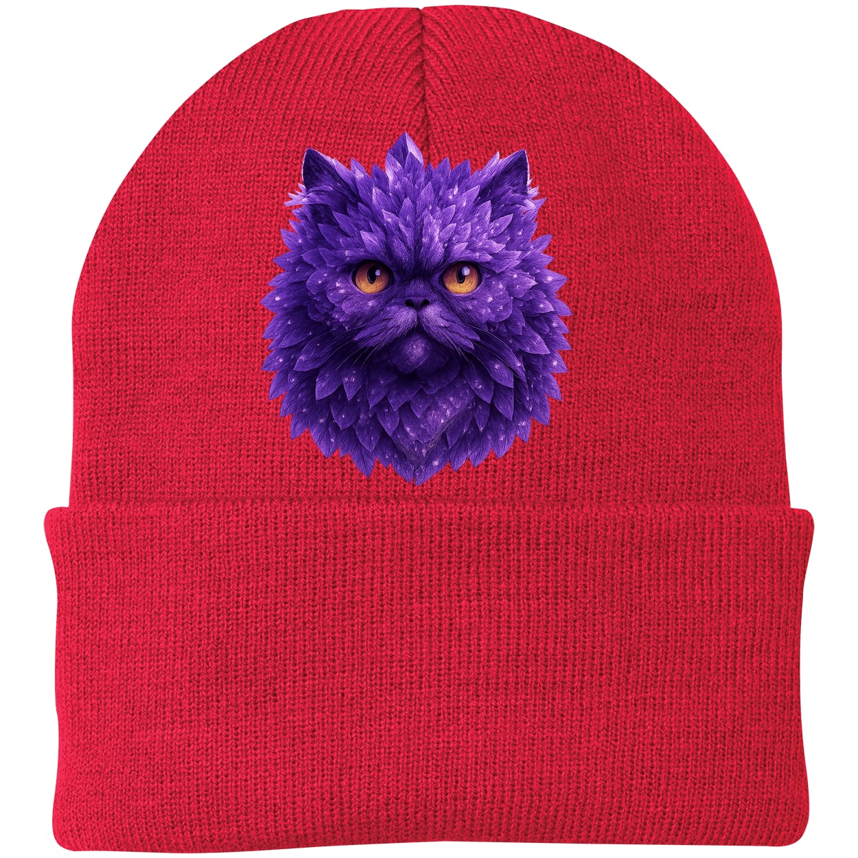 CP90 Port & Company Knit Beanie - Athletic Red