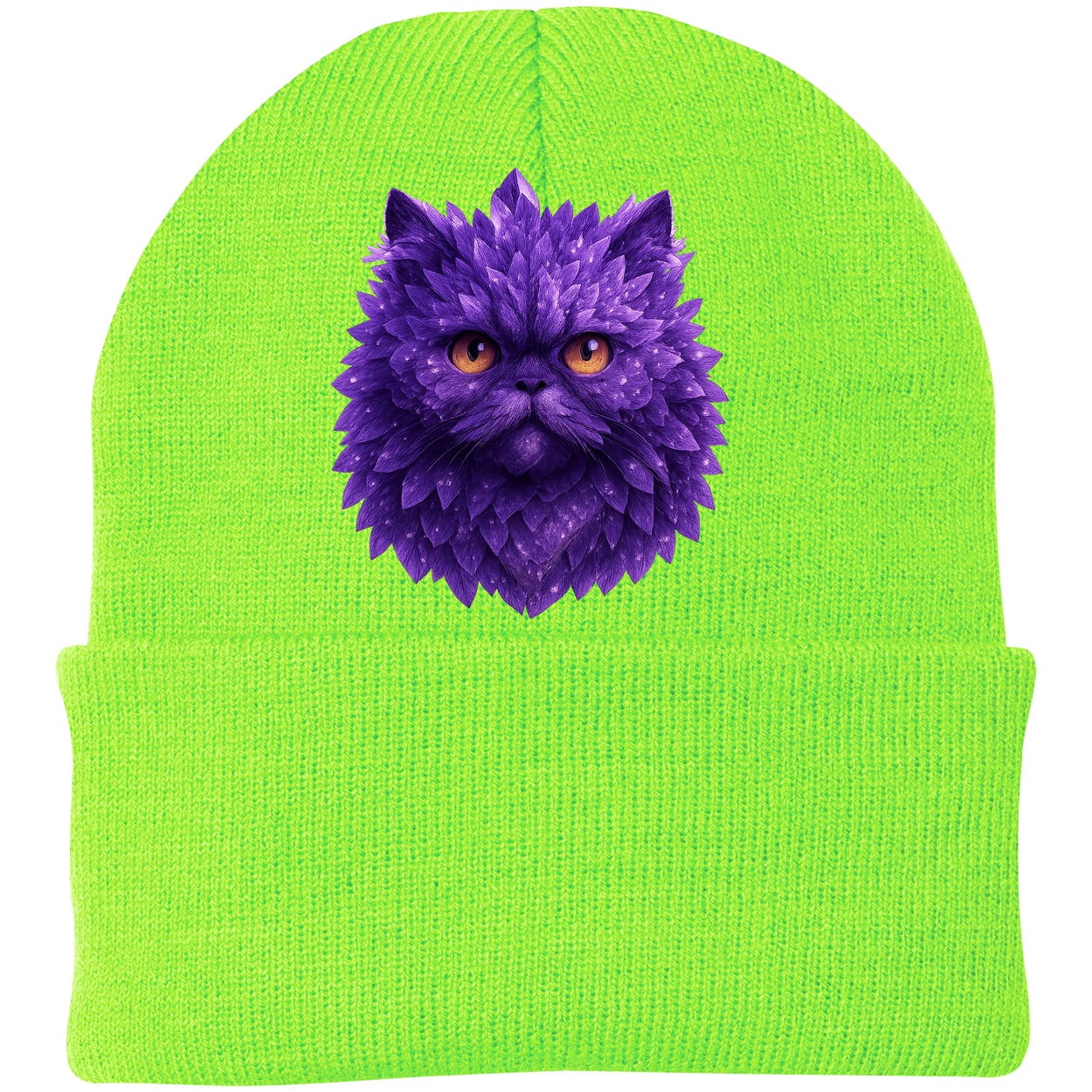 CP90 Port & Company Knit Beanie - Neon Green