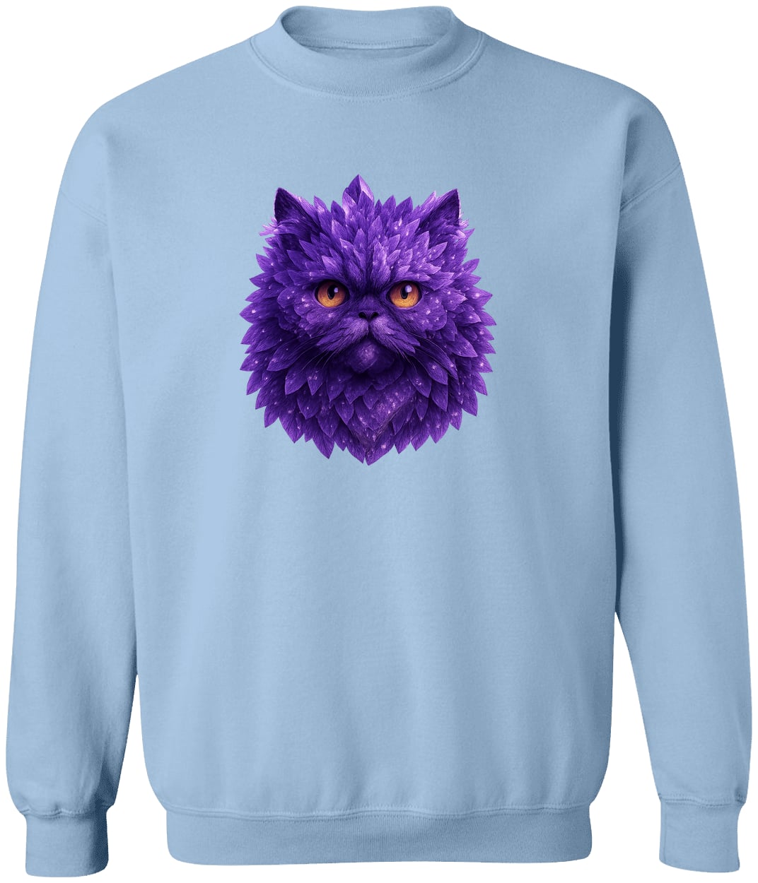 G180 Gildan Crewneck Pullover Sweatshirt - Light Blue