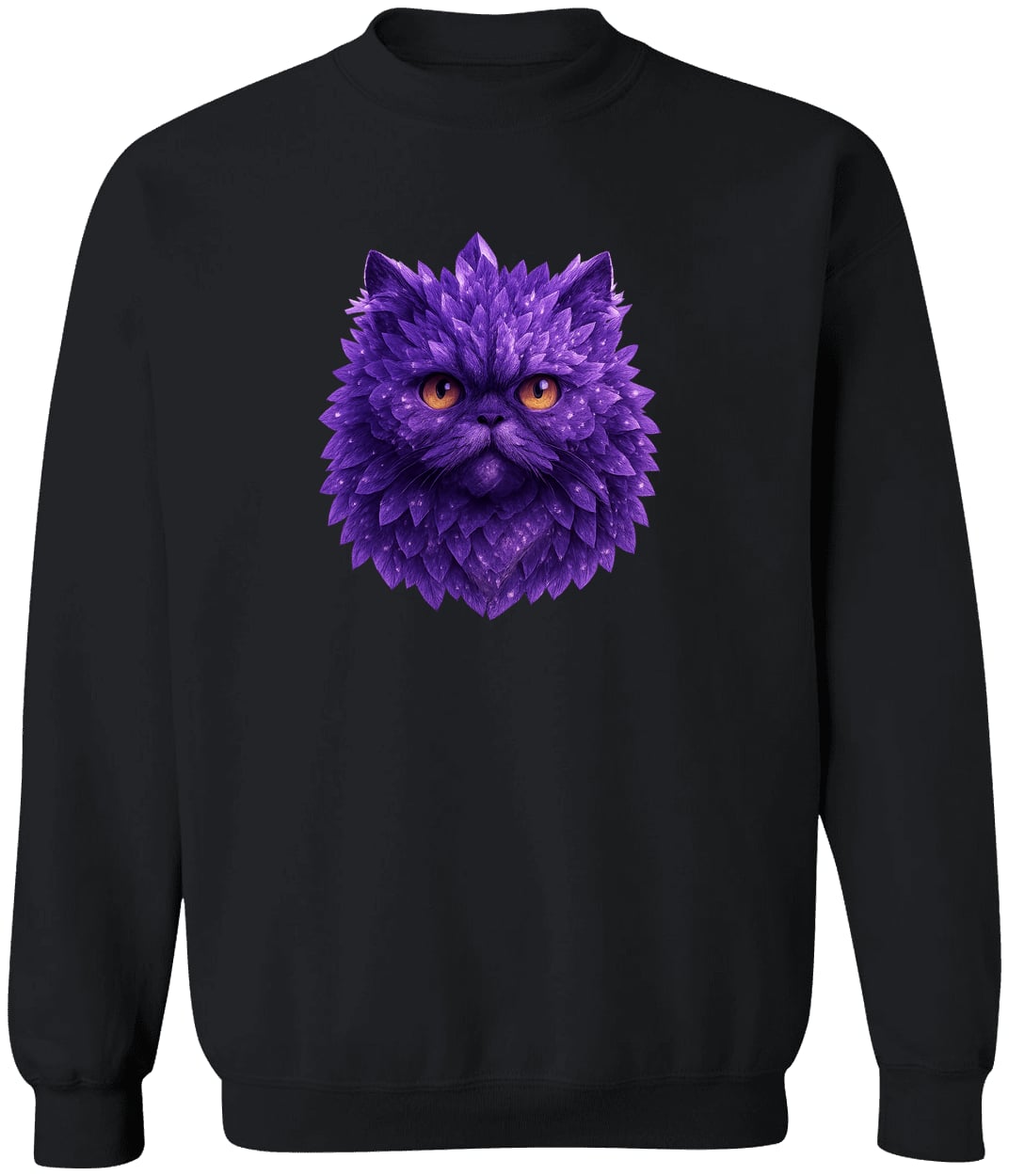 G180 Gildan Crewneck Pullover Sweatshirt - Black