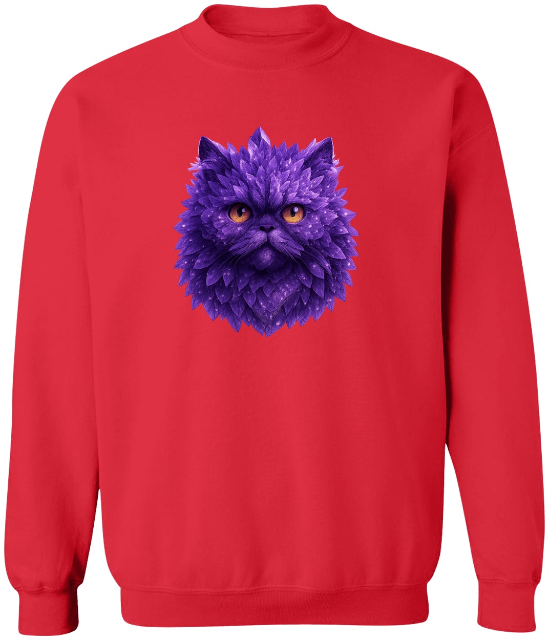 G180 Gildan Crewneck Pullover Sweatshirt - Red
