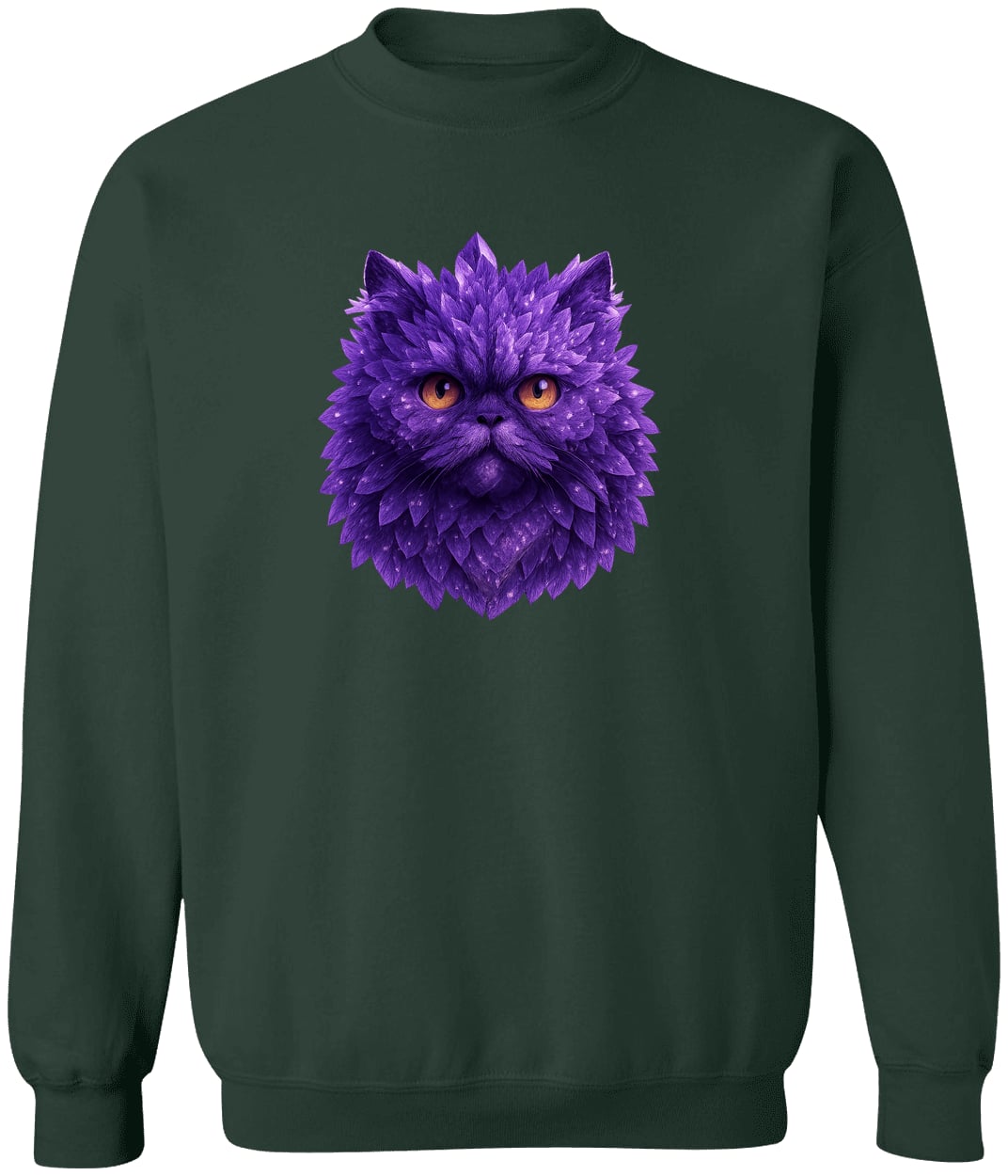 G180 Gildan Crewneck Pullover Sweatshirt - Forest Green