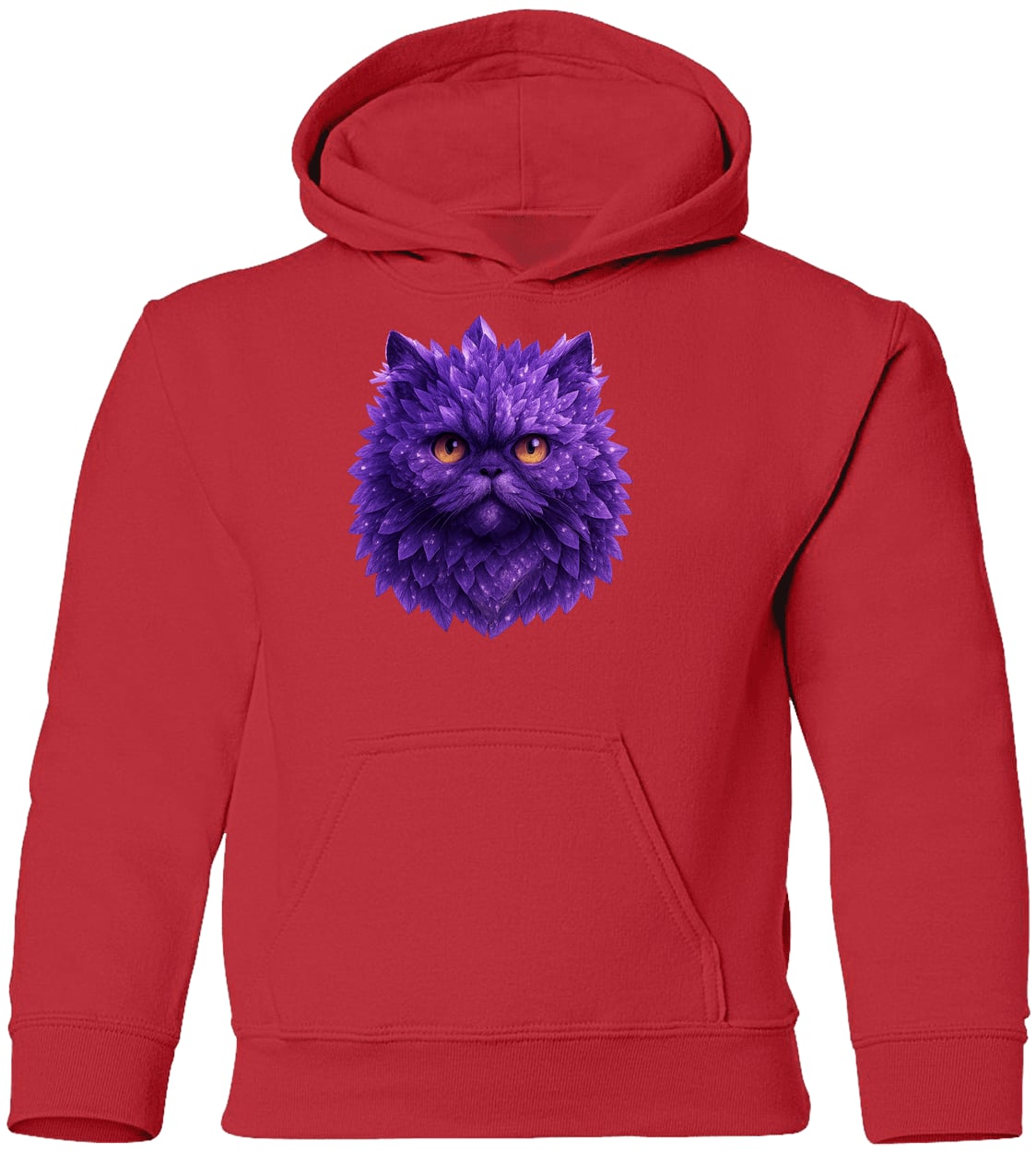 G185B Gildan Youth Pullover Hoodie - Red