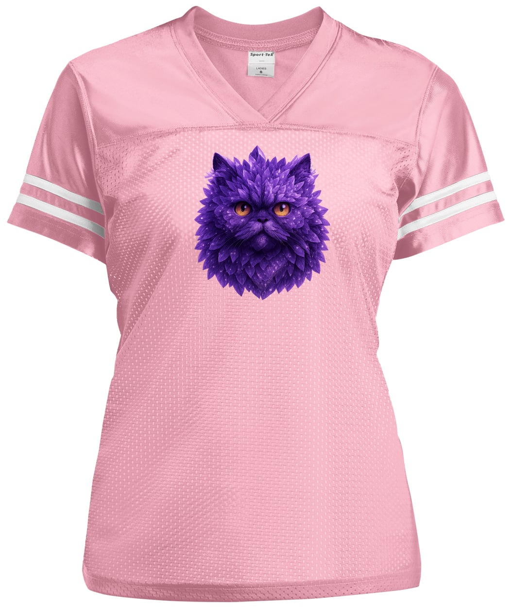 LST307 Sport-Tek Ladies' Replica Jersey - Light Pink/White