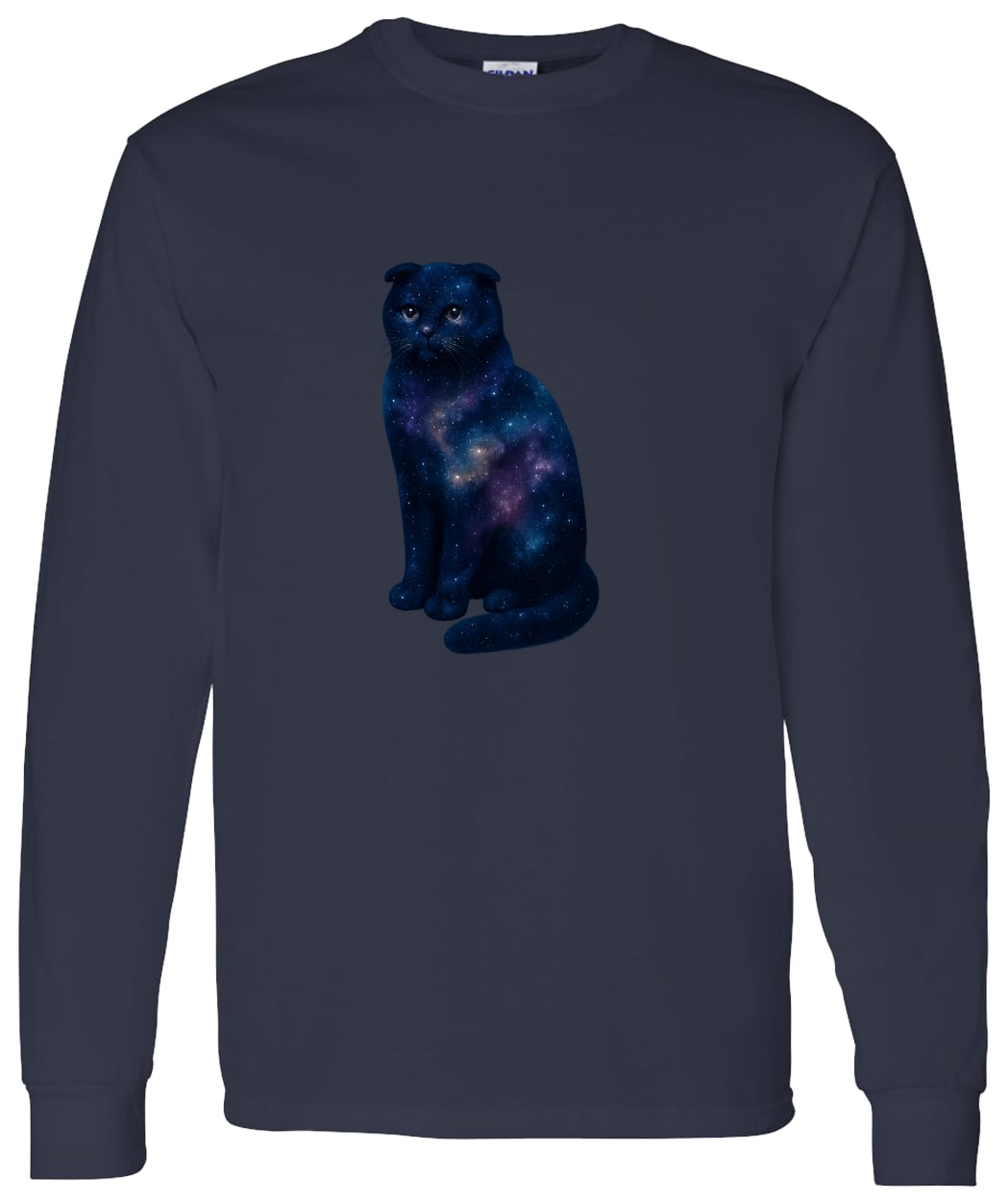 G540 LS T-Shirt 5.3 oz. - Navy