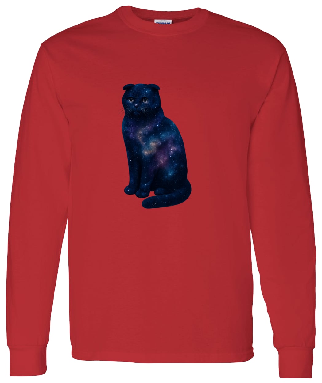 G540 LS T-Shirt 5.3 oz. - Red