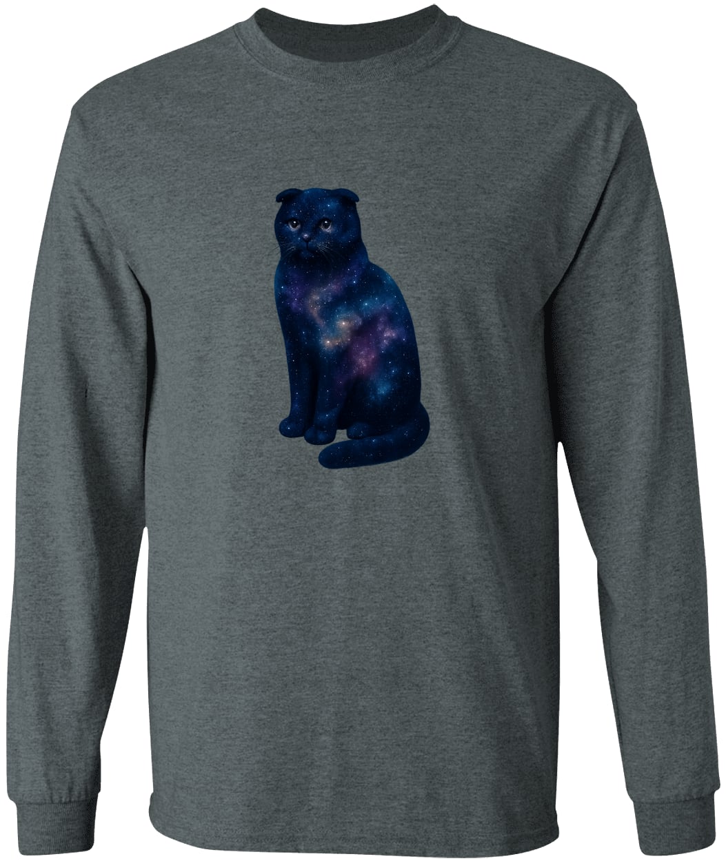 G540 LS T-Shirt 5.3 oz. - Dark Heather