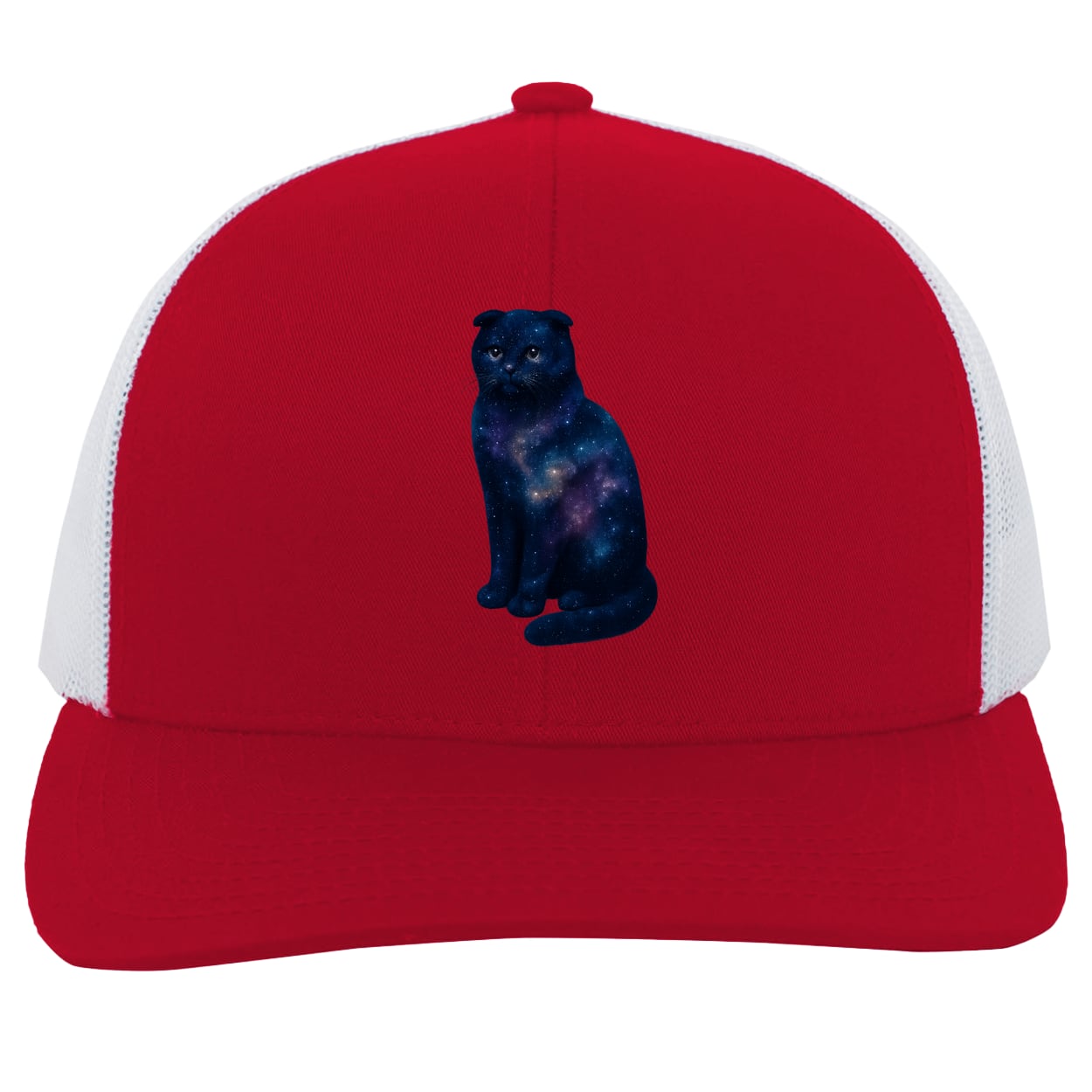 104C Trucker Snap Back - Red/White
