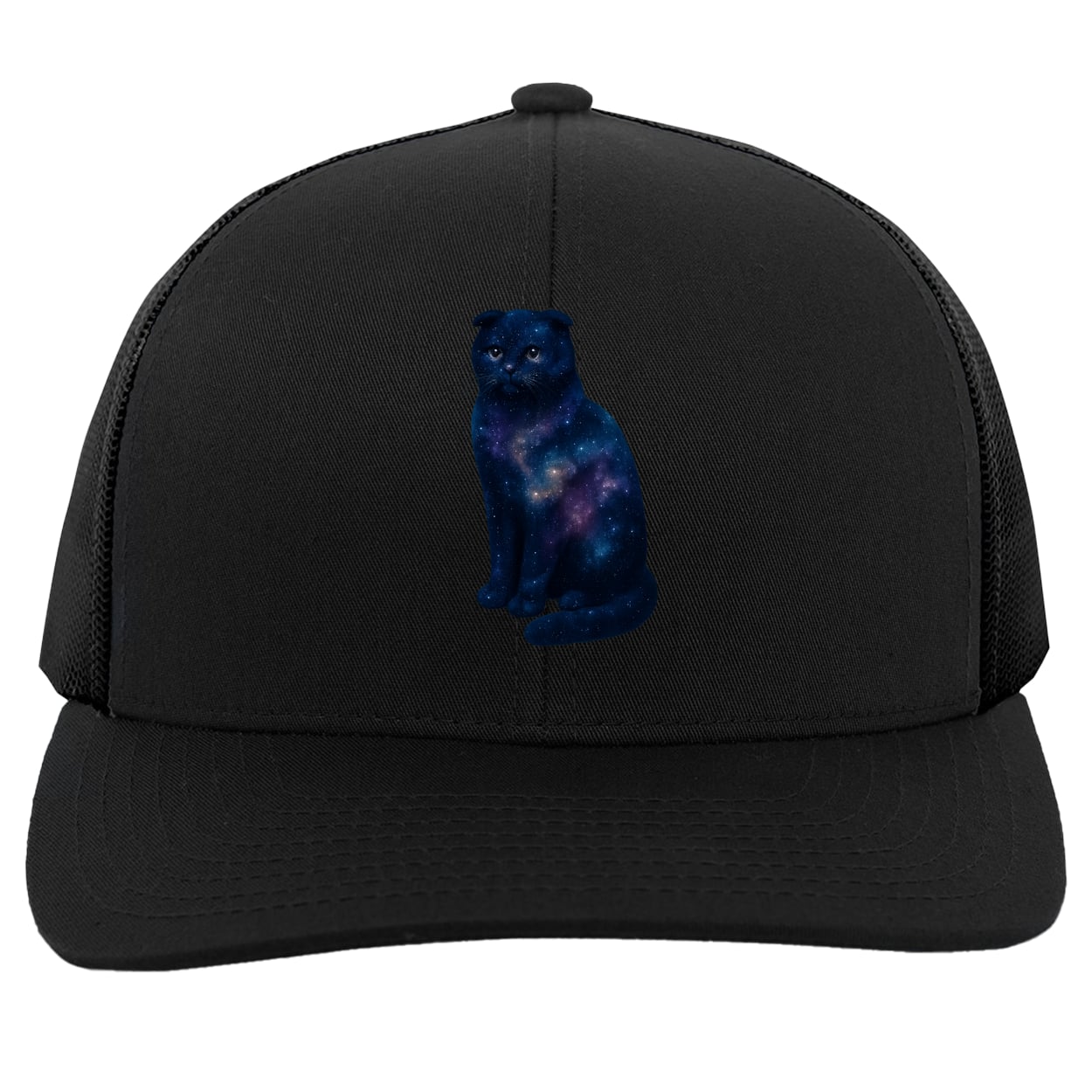 104C Trucker Snap Back - Black