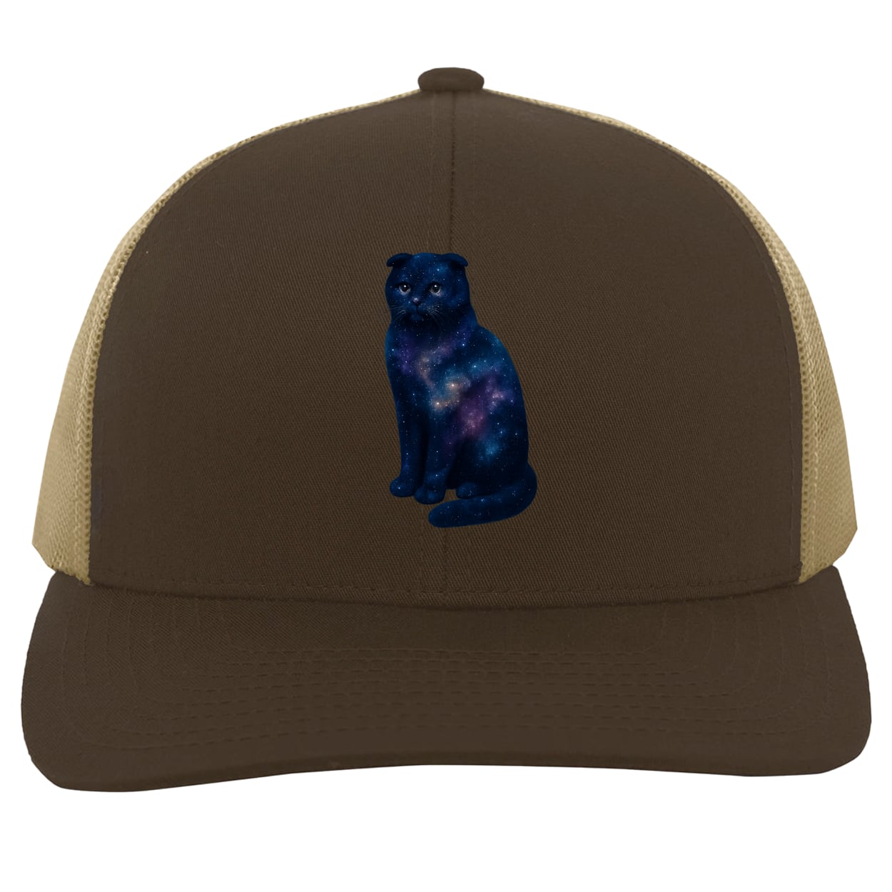 104C Trucker Snap Back - Brown/Khaki