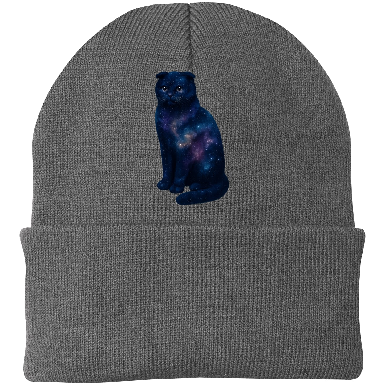 CP90 Port & Company Knit Beanie - Athletic Oxford