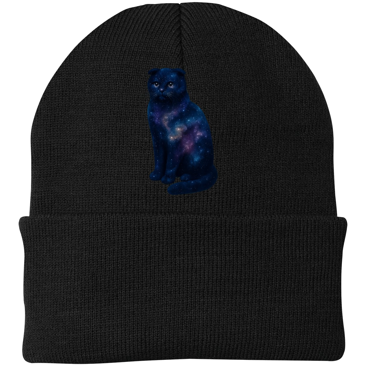 CP90 Port & Company Knit Beanie - Black