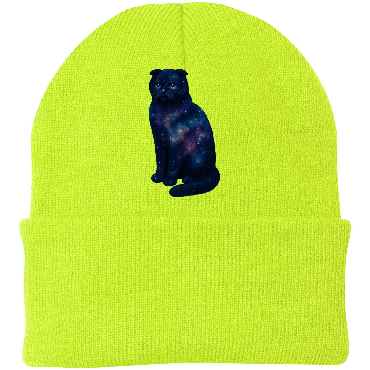 CP90 Port & Company Knit Beanie - Neon Yellow