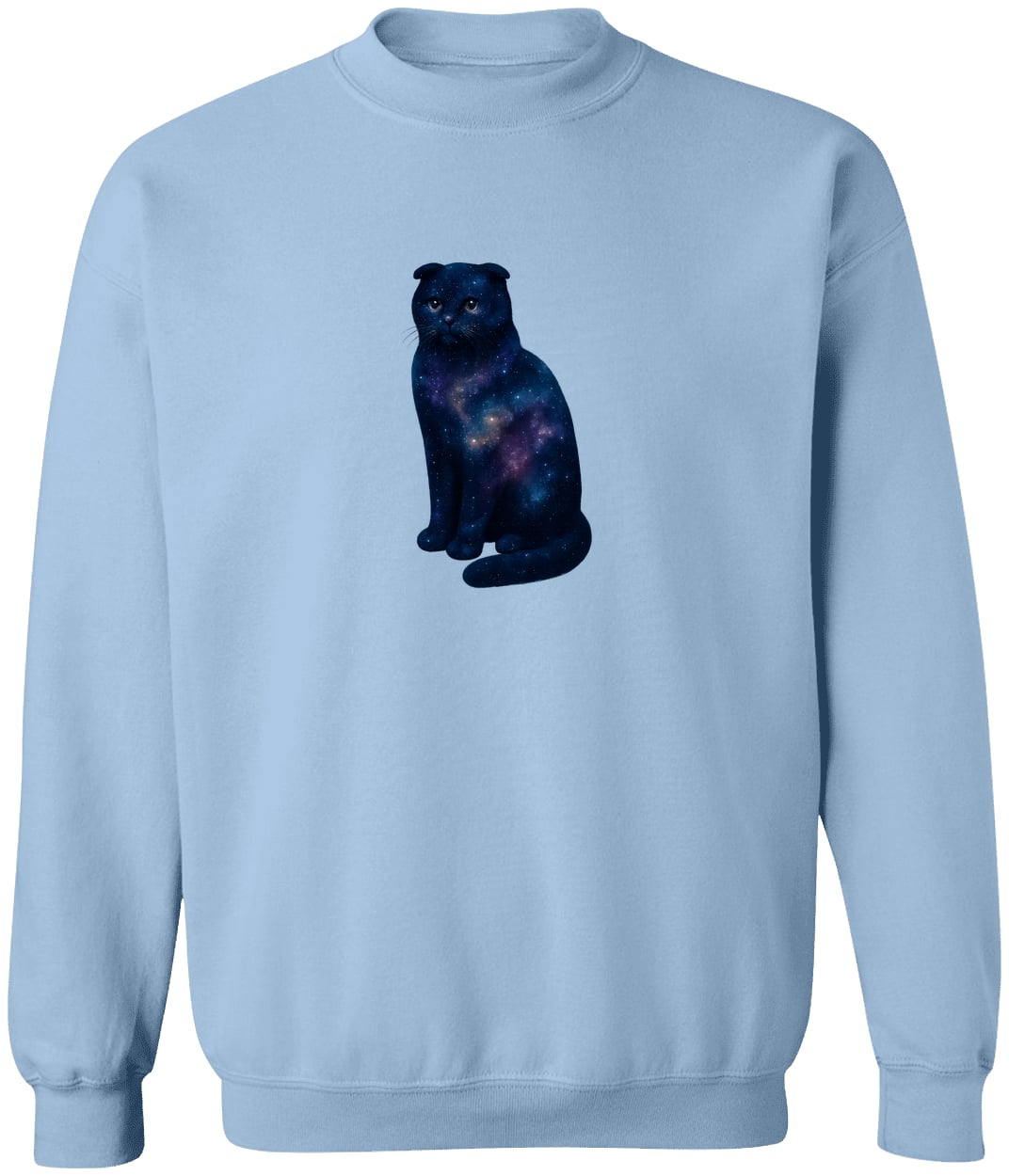 G180 Gildan Crewneck Pullover Sweatshirt - Light Blue