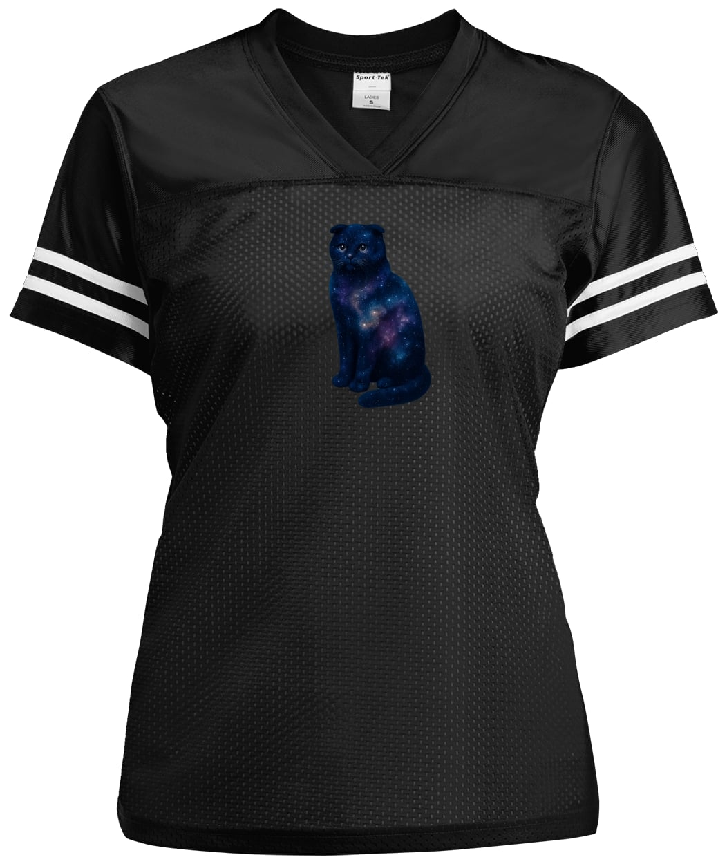 LST307 Sport-Tek Ladies' Replica Jersey - Black/White