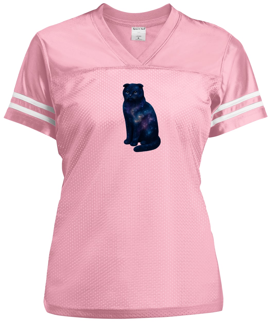 LST307 Sport-Tek Ladies' Replica Jersey - Light Pink/White