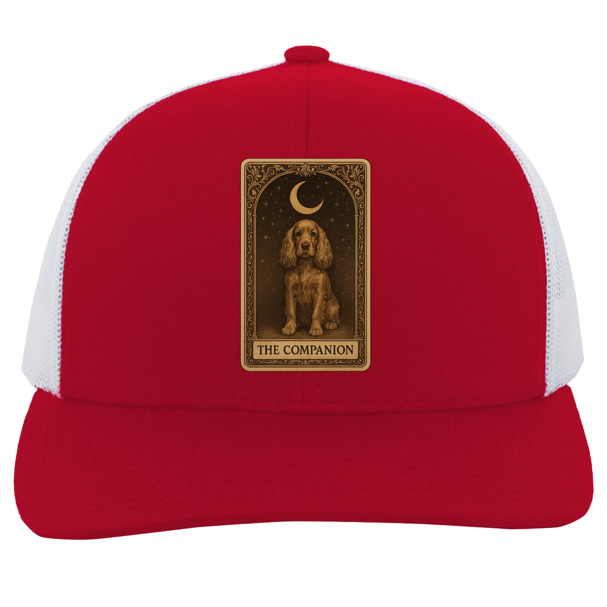 104C Trucker Snap Back - Red/White