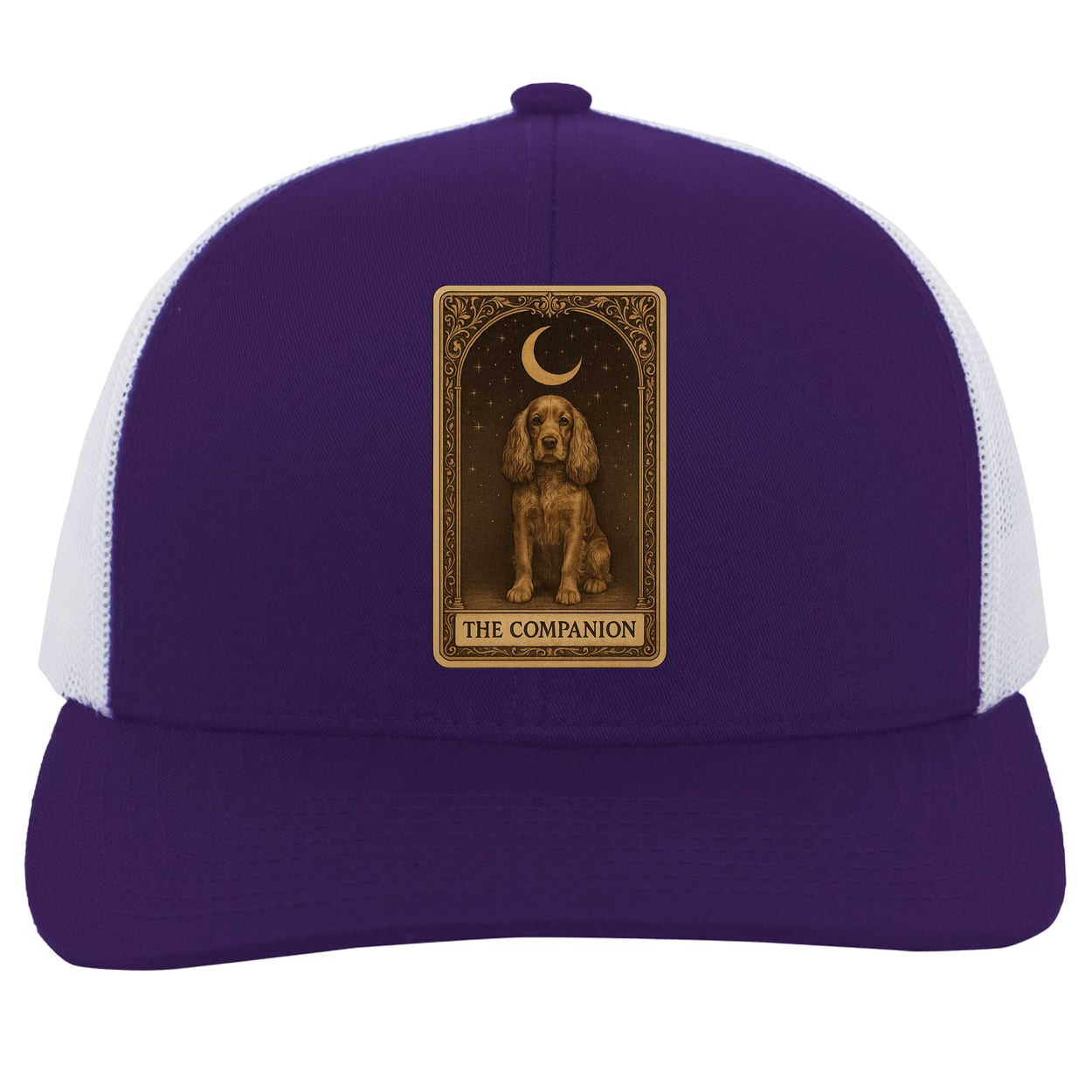 104C Trucker Snap Back - Purple/White