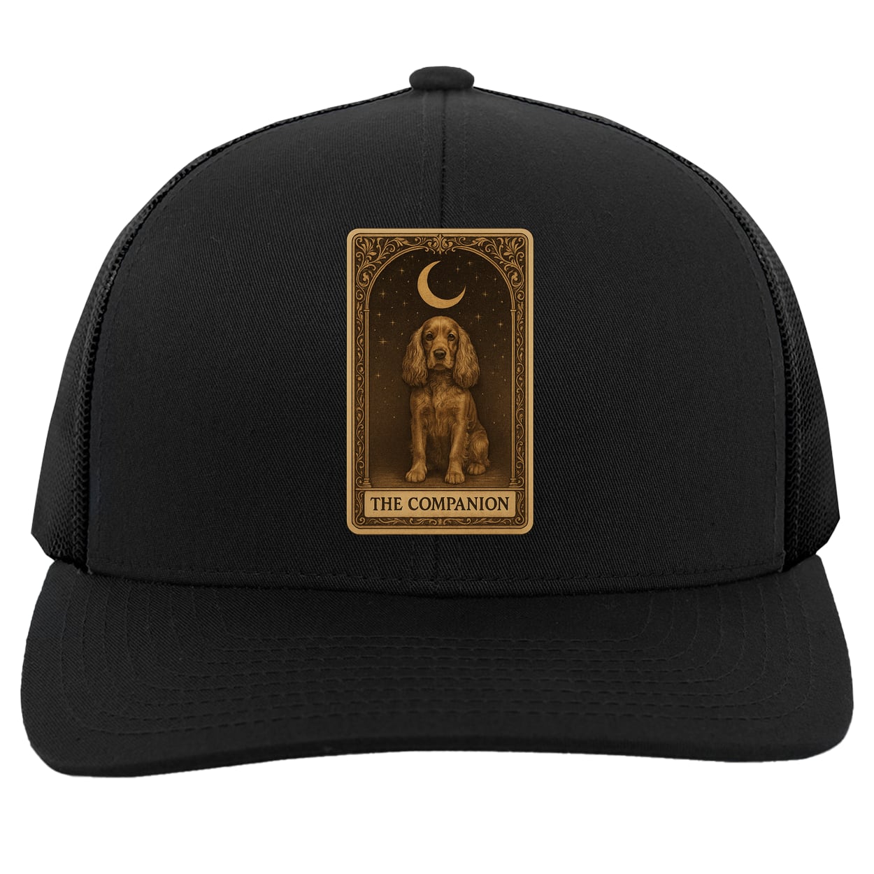 104C Trucker Snap Back - Black