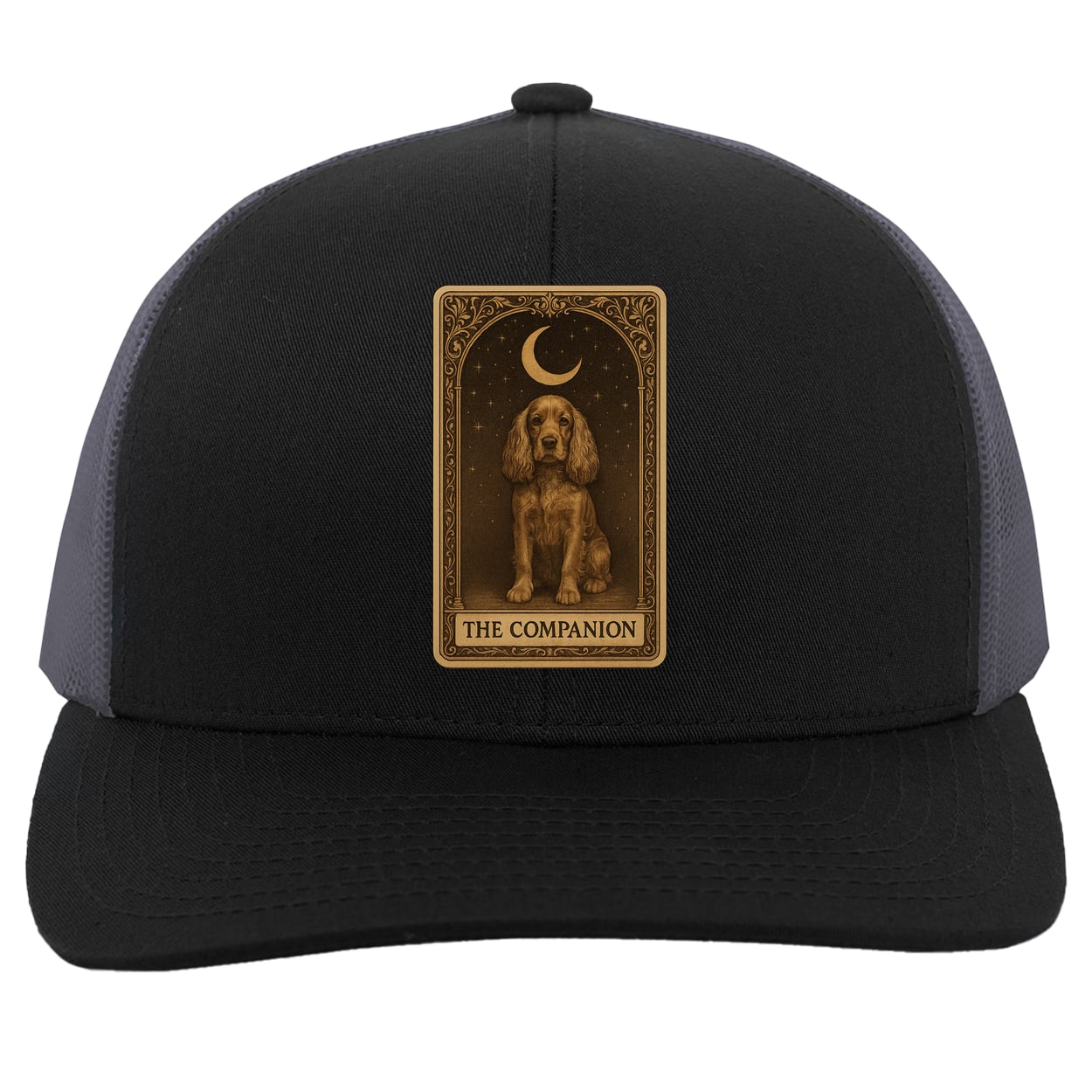 104C Trucker Snap Back - Black/Graphite