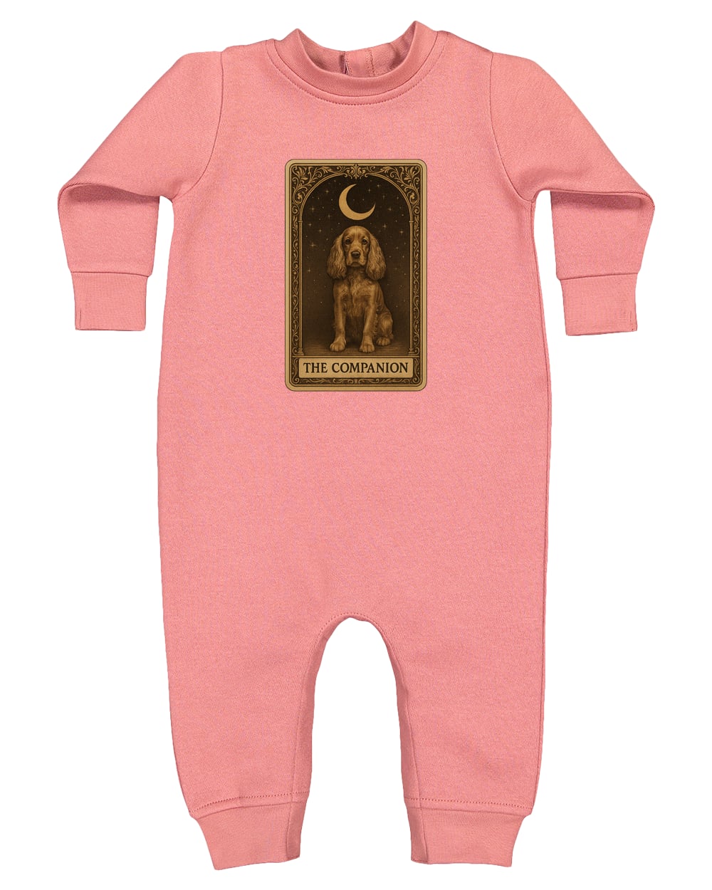 4447 Rabbit Skins Infant Fleece One-Piece Bodysuit - Mauvelous